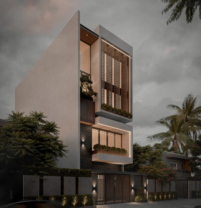 Residential exterior visualization